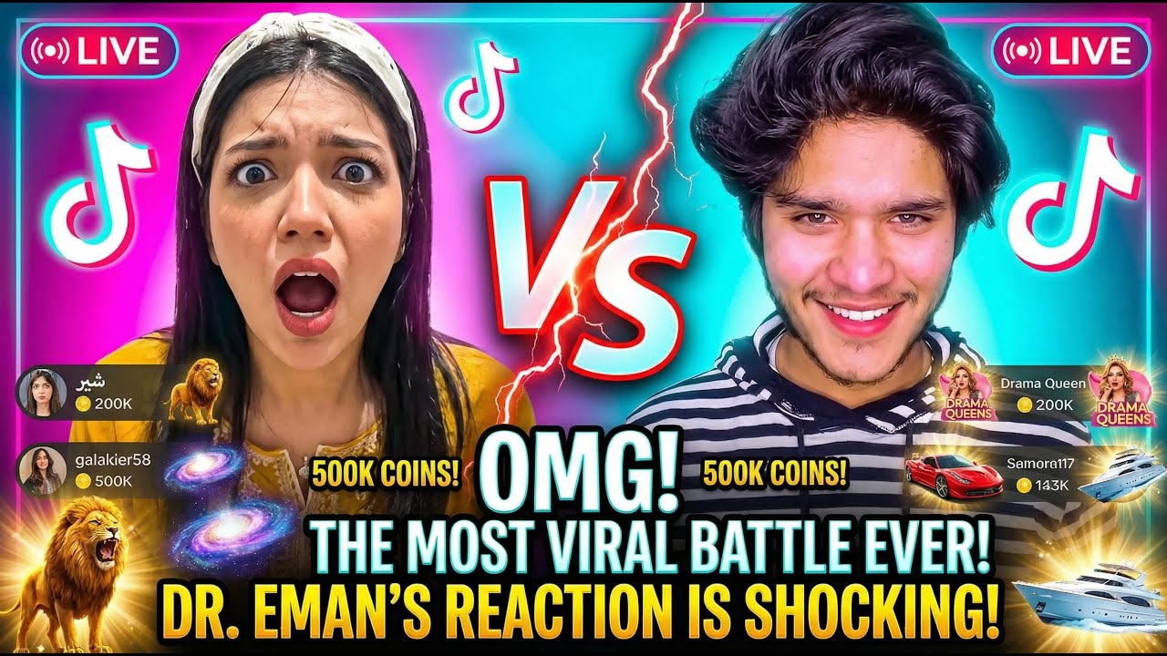 Dr Eman Vs Senorita TikTok Live Match Today 2026 full live | Funny Punishment Pakistan Doctor Eman