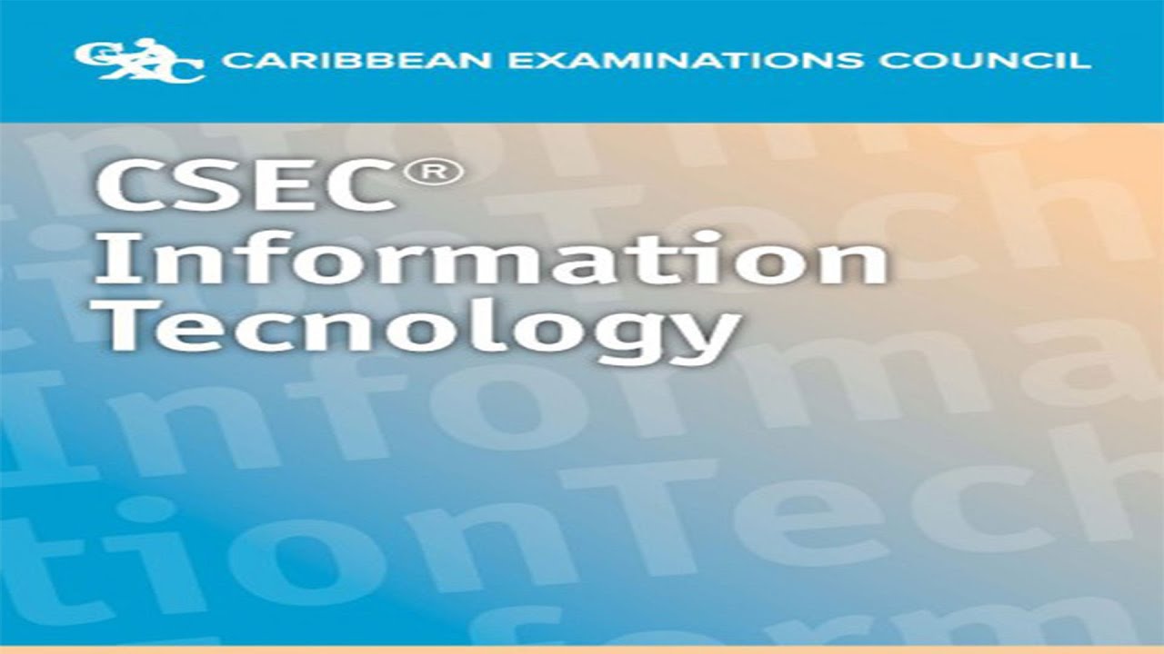 CSEC Information Technology (IT) Past Paper Multiple Choice Practice Questions PT2