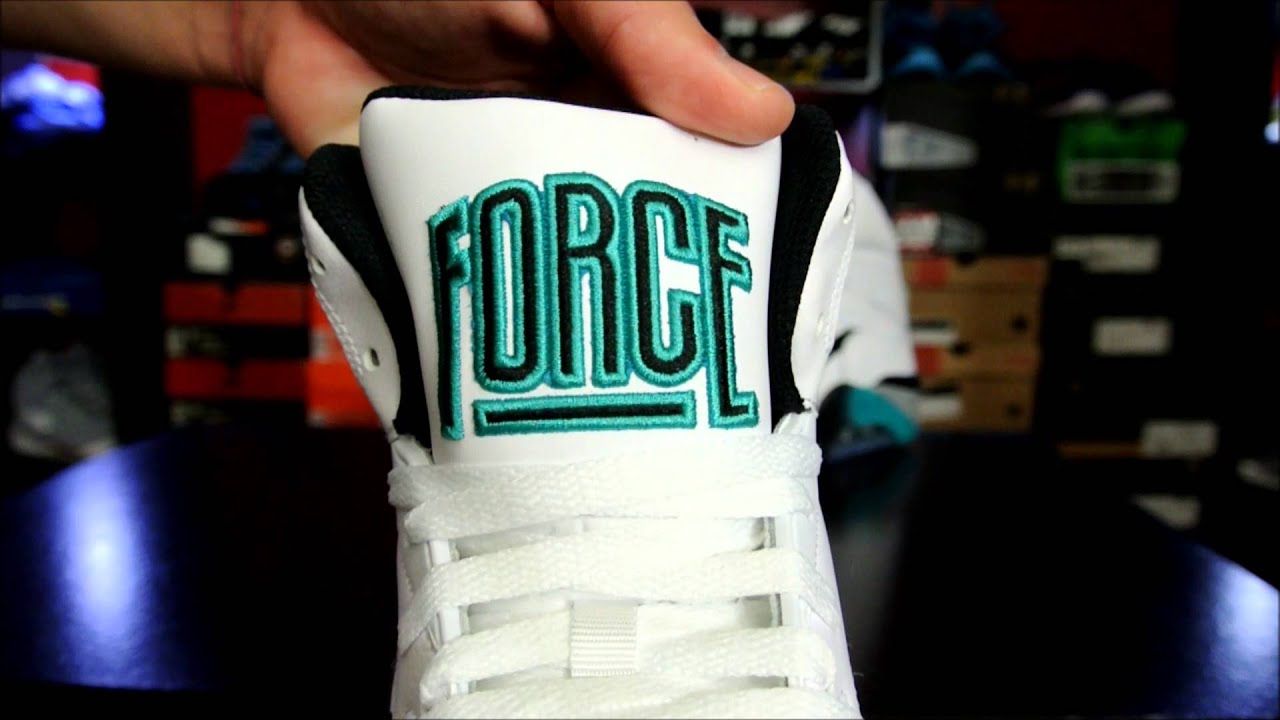 Nike Air Force 180 Mid (High) Retro 2012 'Emerald'