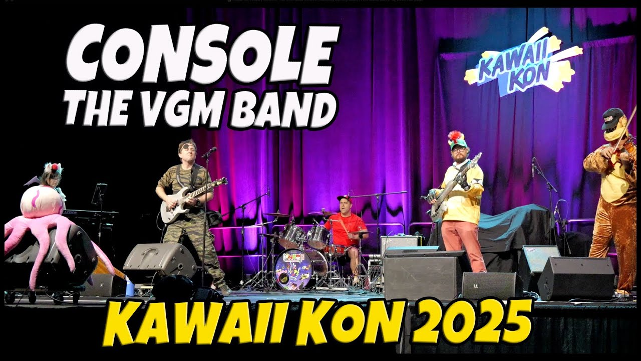 Kawaii Kon 2025 | Console The VGM Band Concert | Rocking Gaming Music | Live Music March 16, 2025