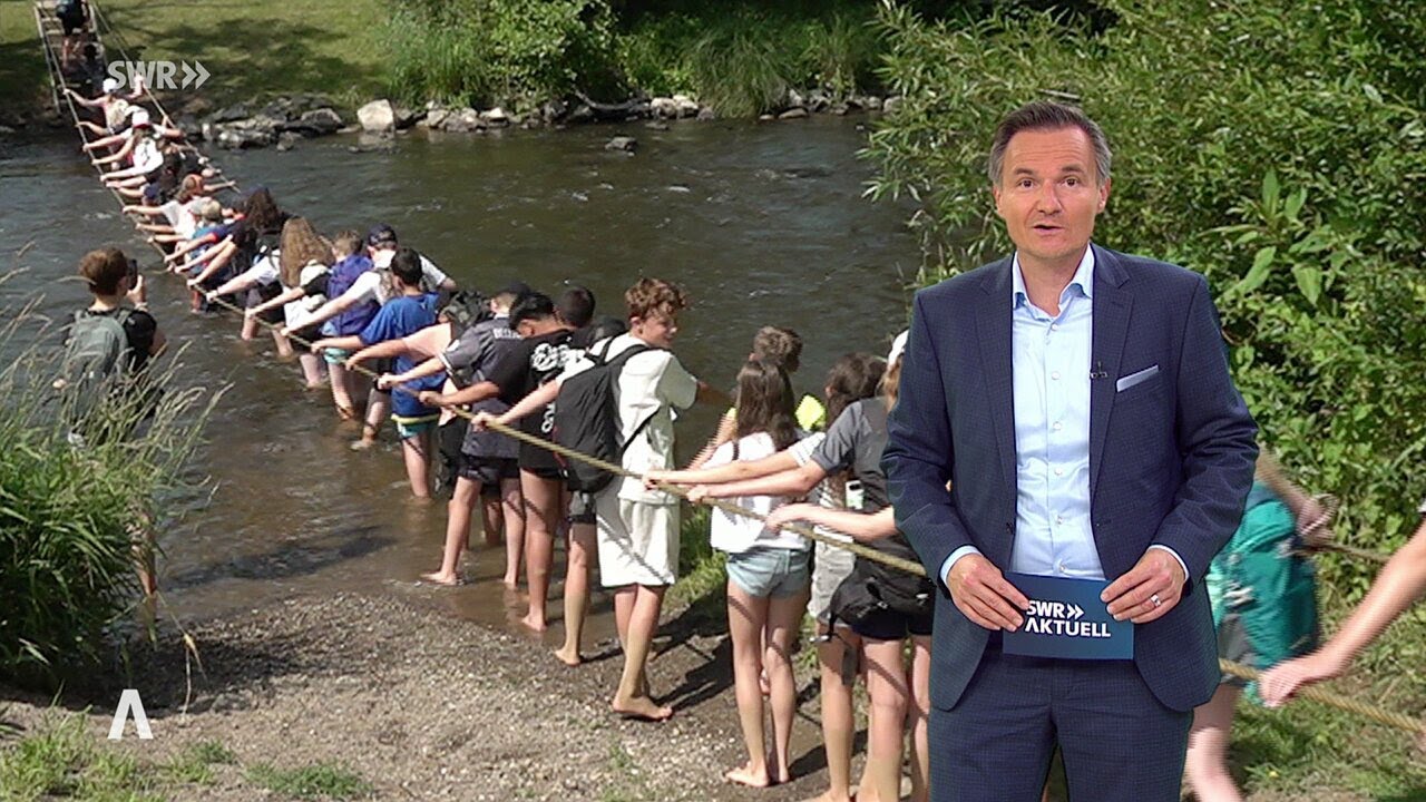 Bad Sobernheim 2025: Der Barfußpfad mit Fünftklässlern aus Worms