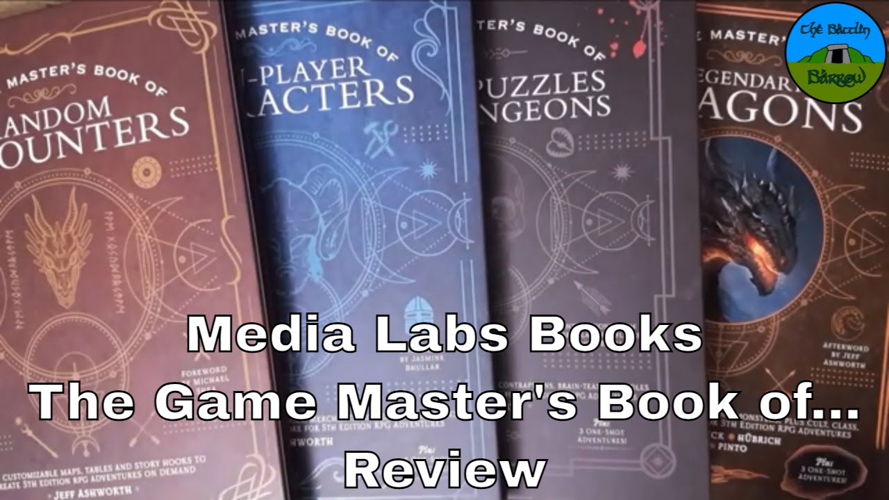 Взгляд на книги Media Labs. Серия книг Мастера игры.