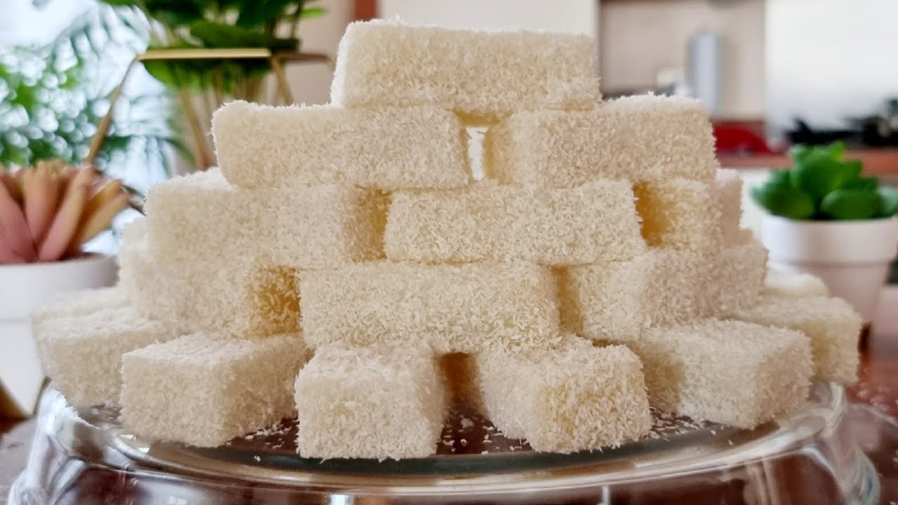 Poudine manioc au four/ Oven Cassava pudding/ Cassava cake