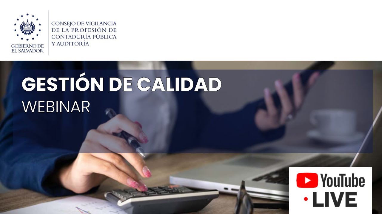 Webinar:  Gestión de Calidad  | Agosto 2024