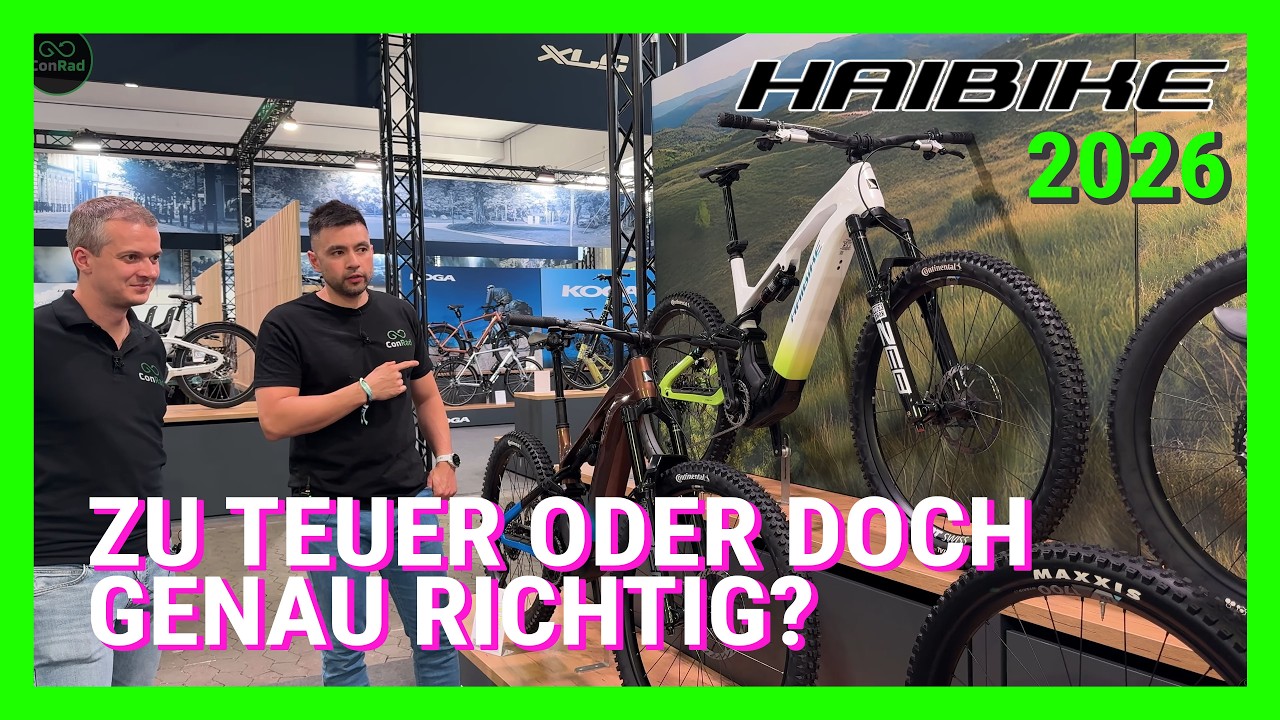 Messeneuheiten 2026: Haibike EMTB's