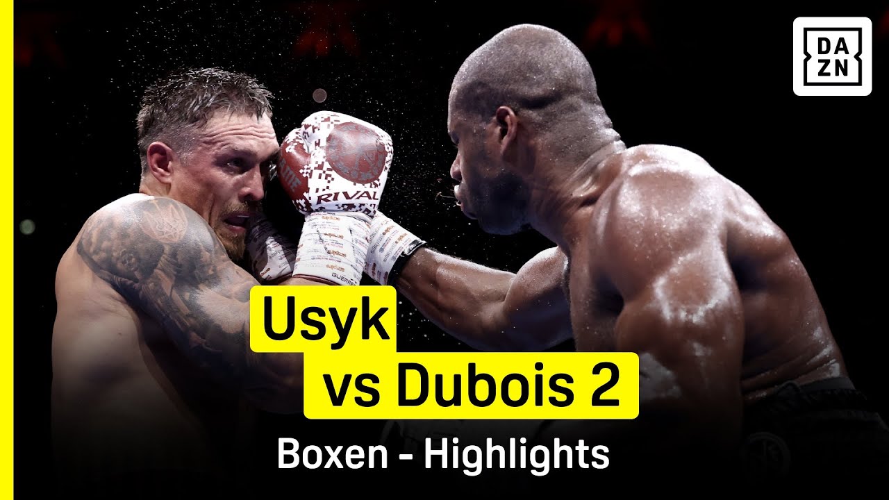 Oleksandr Usyk vs Daniel Dubois 2 | Boxen | DAZN Highlights