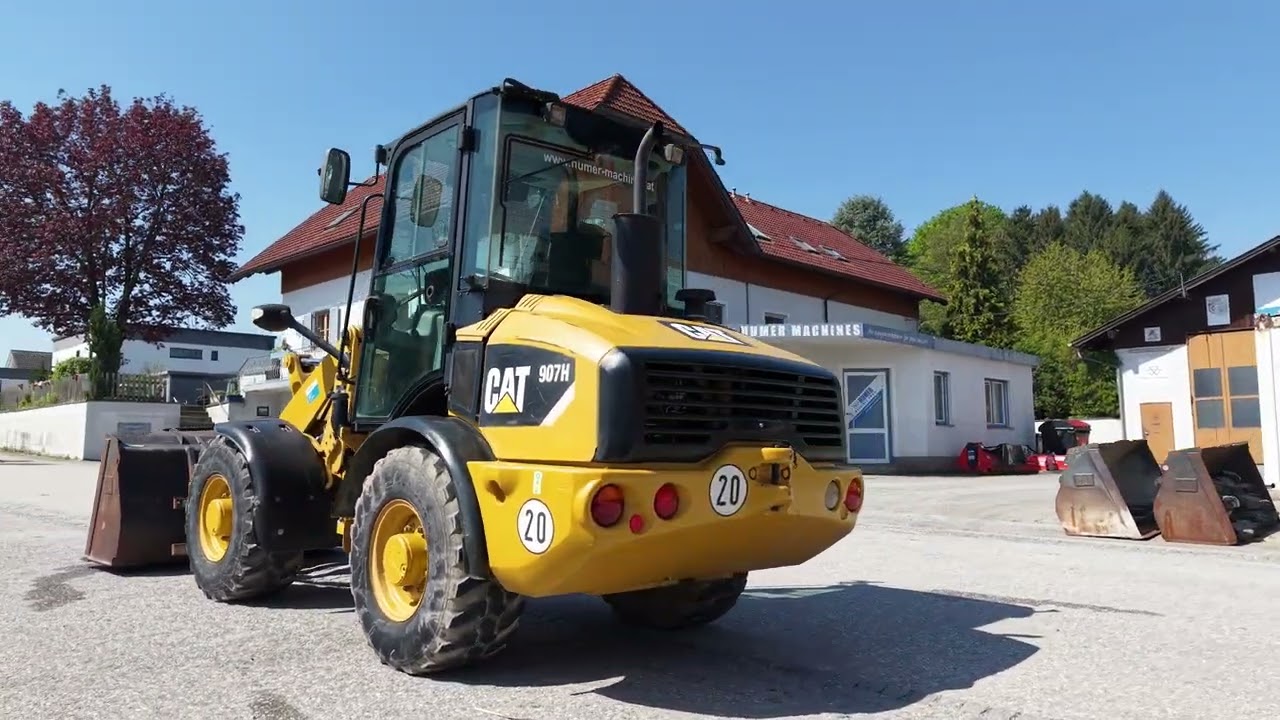 CATERPILLAR 907H, year 2008, 4950 hrs, just arrived