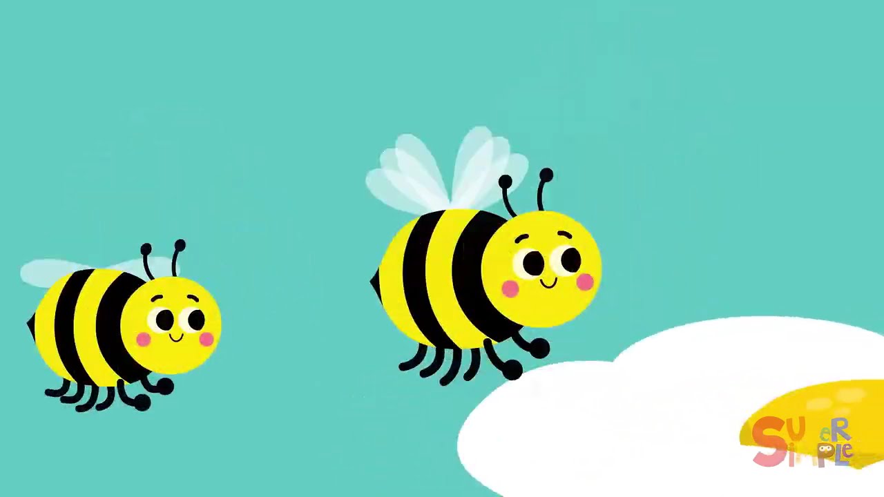 Super Simple Songs The Bees Go Buzzing Bzz! Intro Logo Sponsored By Preview 2 Effects