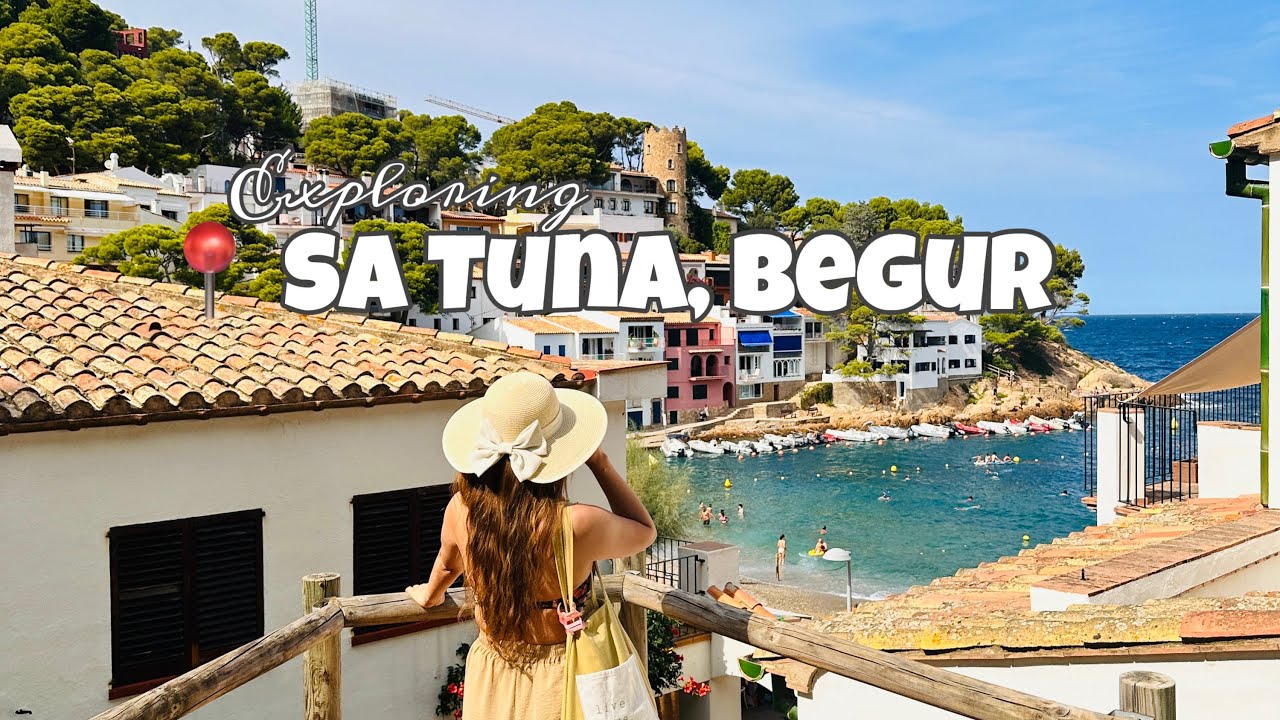 Travel with me | Exploring Sa Tuna, Begur🌊🏖️🍃