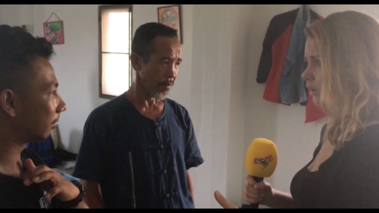 Han piskades blodig varje dag i Thailand