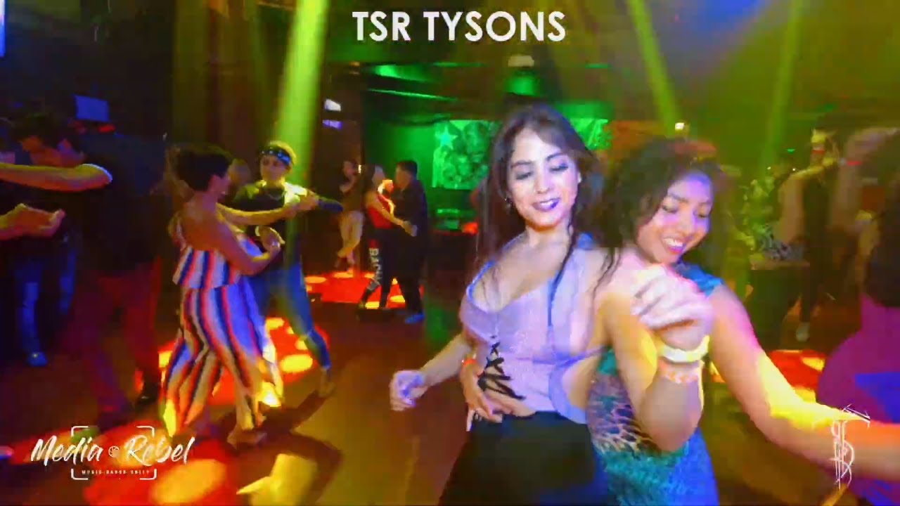STEPHANIE LUCERO & HELEN Bachata Social Dance TSR TYSONS