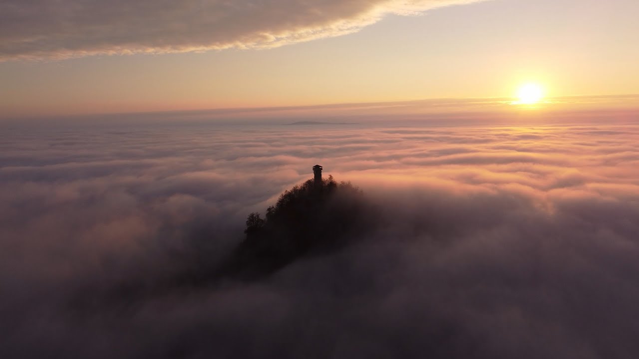 Drohnen Video Sonnenaufgang Rauher Kulm | Drone Video Sunrise | DJI Mini 2 & DJI Air2S | 4K UHD