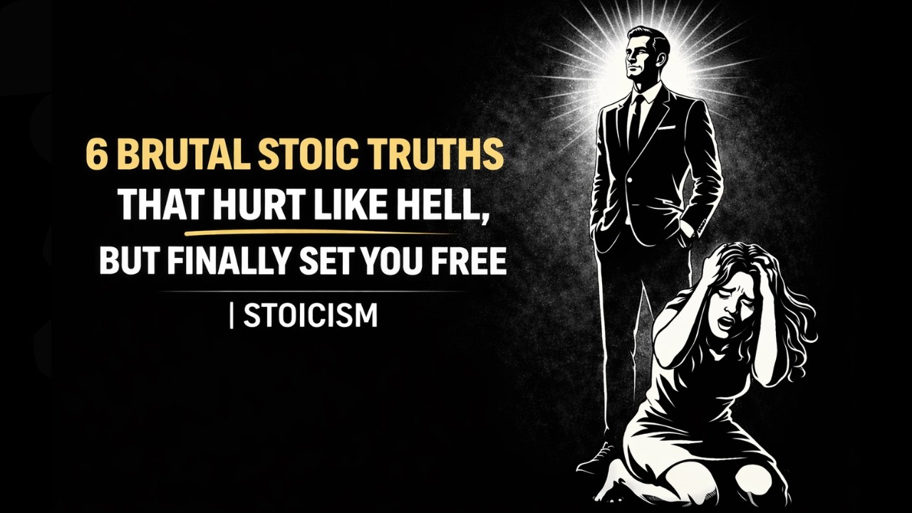 6 Brutal Stoic Truths That Hurt Like Hell, But Finally Set You Free | STOICISM