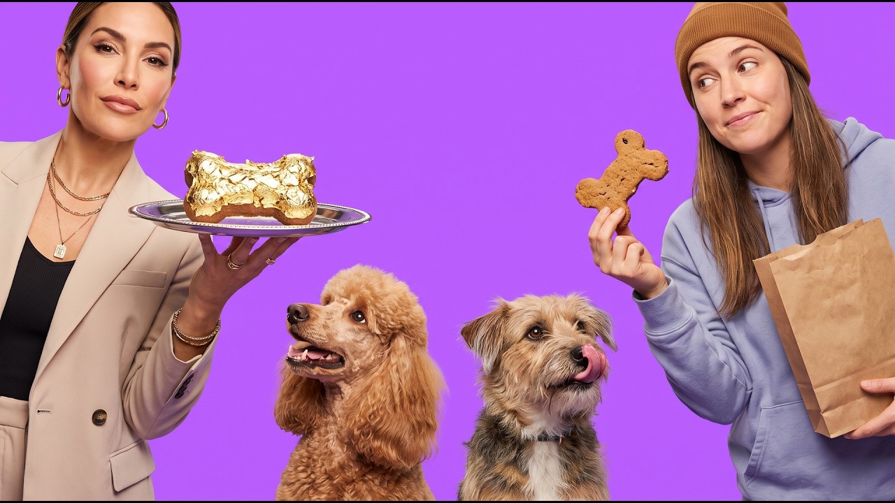 RIJKE VS ARME HUISDIEREIGENAREN🐶 HONDENVOERUITDAGING! Traktaties & hacks voor huisdieren van 123 GO!