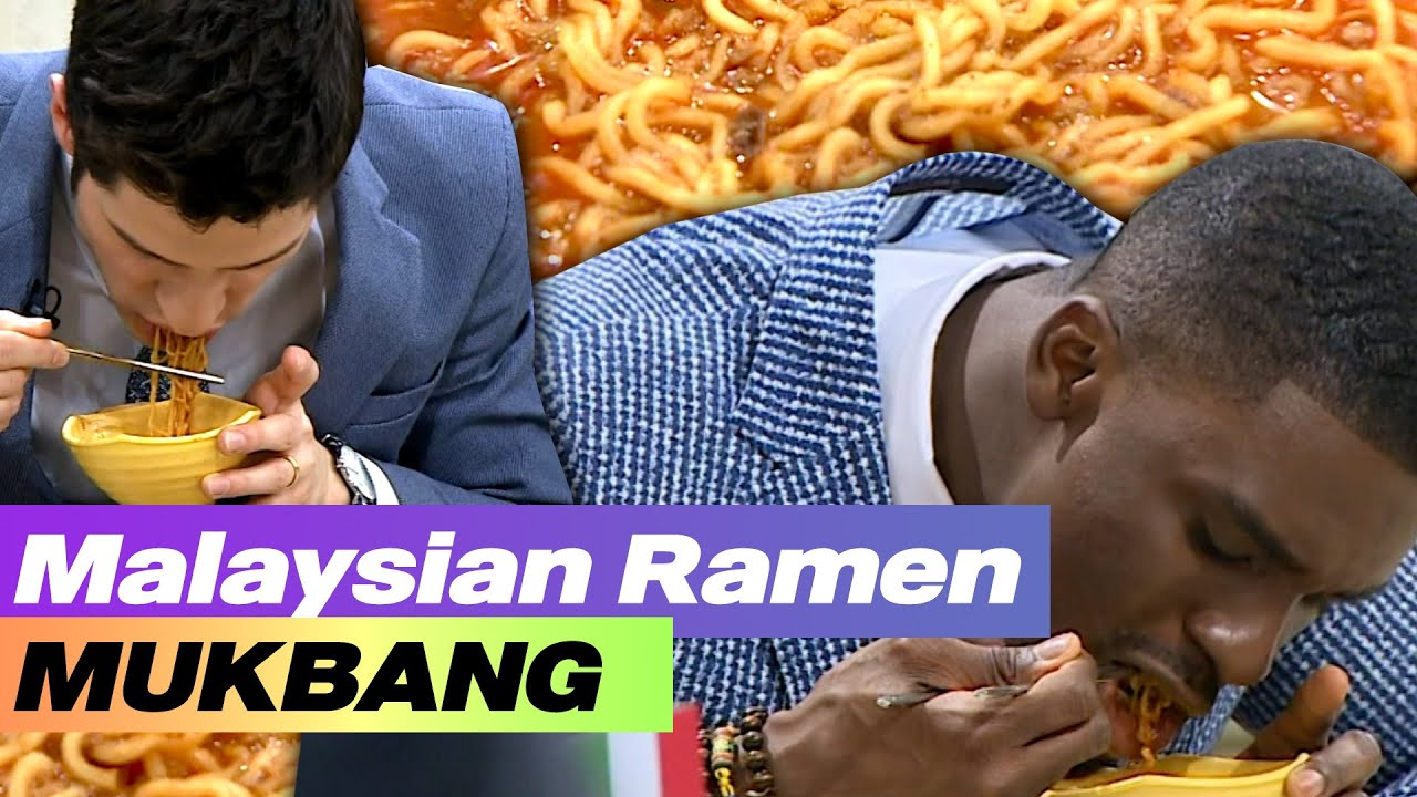 Malaysian Ramen MUKBANG🍜
