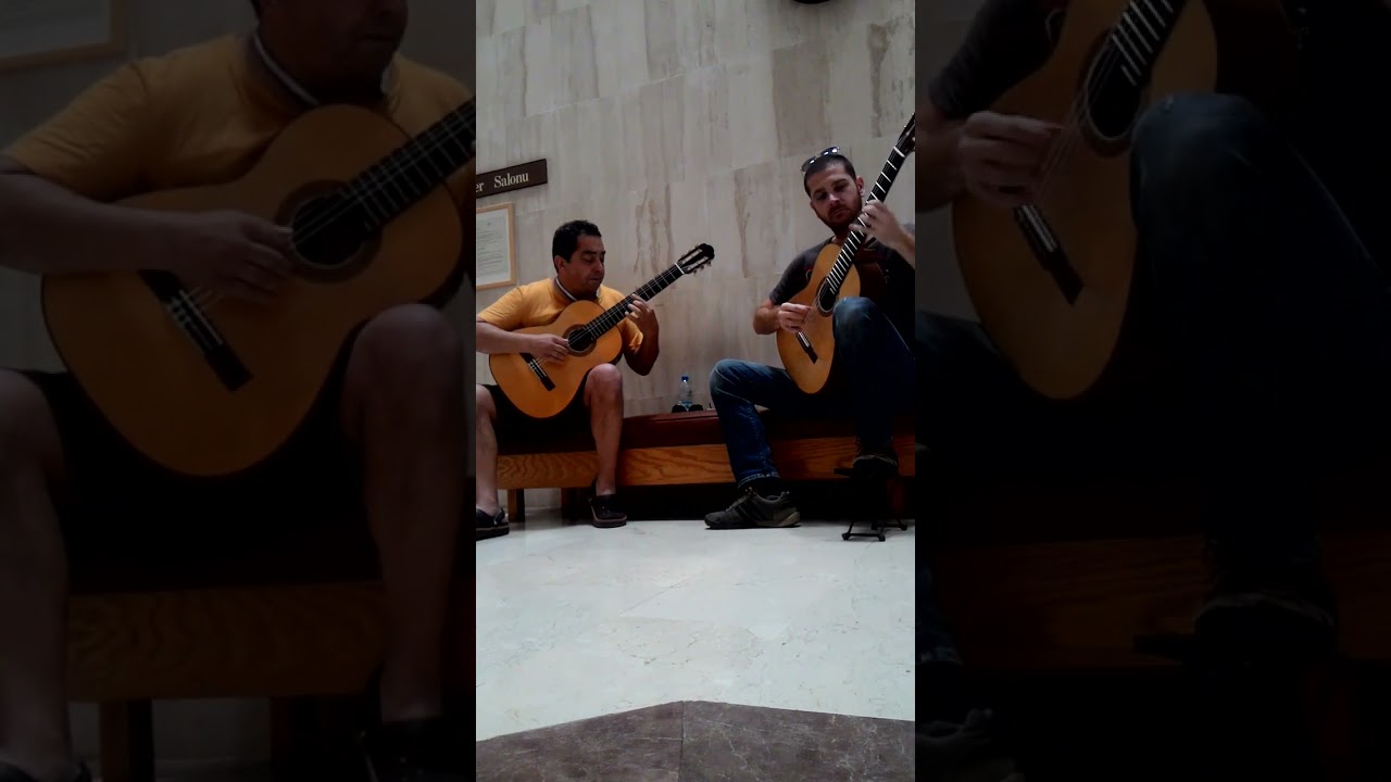 Hasan Meten & Erdem Sökmen Plays on 2016 Feridun Tanrıkut Double Top Classical Guitar