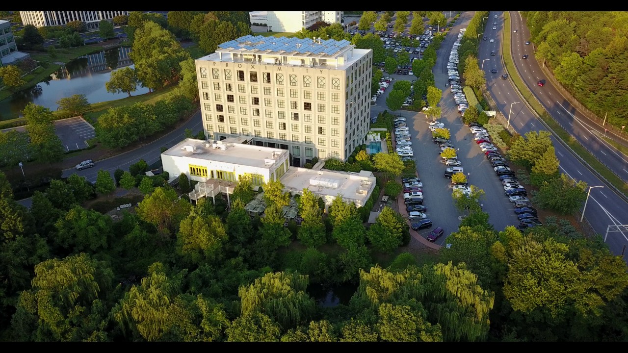 Proximity Hotel - Greensboro, NC - Drone Footage 08.09.2017
