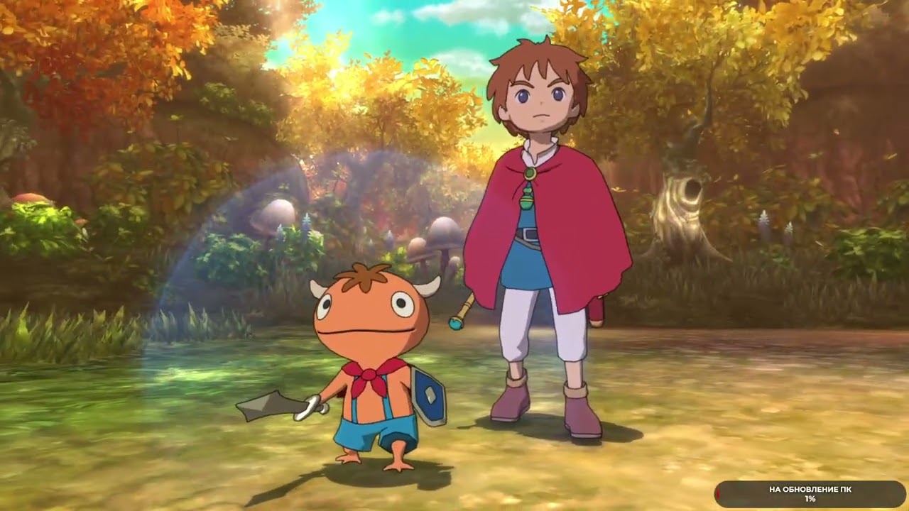 Ni no Kuni Wrath of the White Witch™ Remastered #3 чайное прохождение