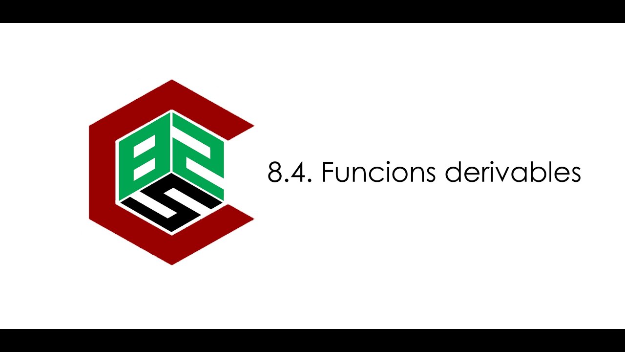 8.4. Funcions derivables