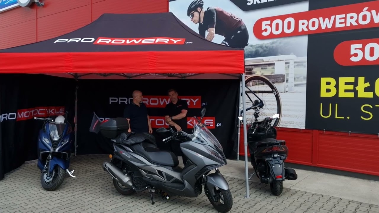 Romet GT MAX 125 - wyprawa nad morze | ProMotocykle Bełchatów