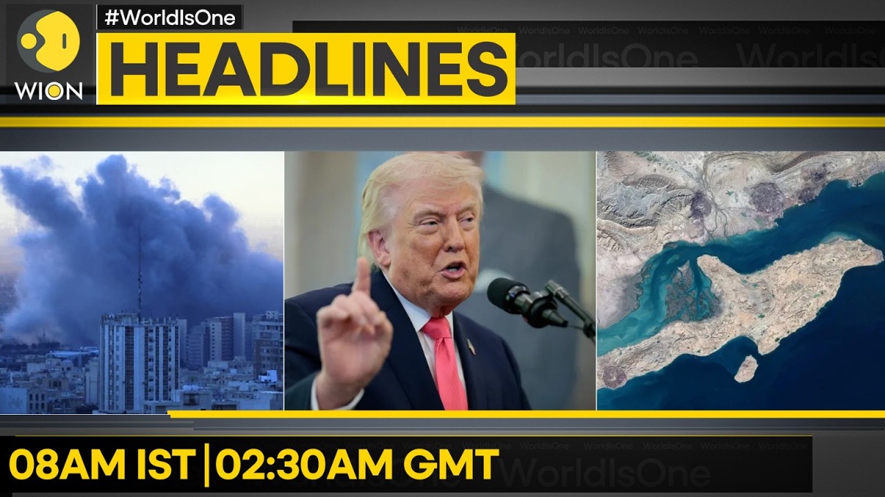 Israel-Iran War: Israel Launches Wide-Scale Strike on Tehran | WION HEADLINES
