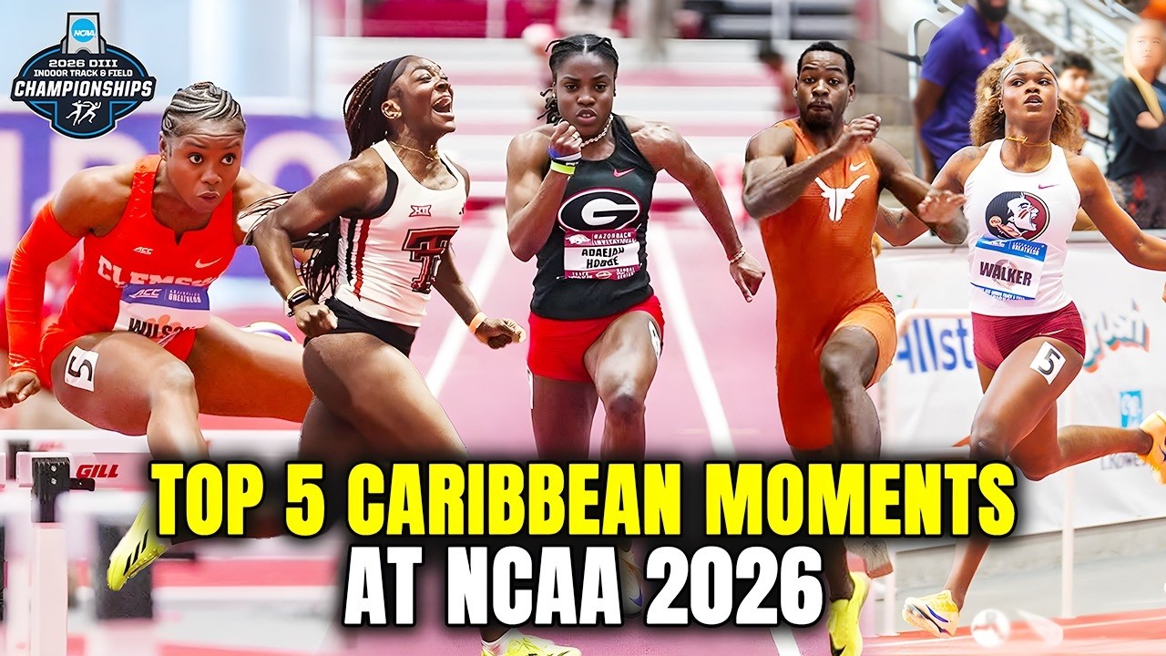 Top 5 Caribbean NCAA Performances At The 2026 Indoor Conference Championships I CaribFocus