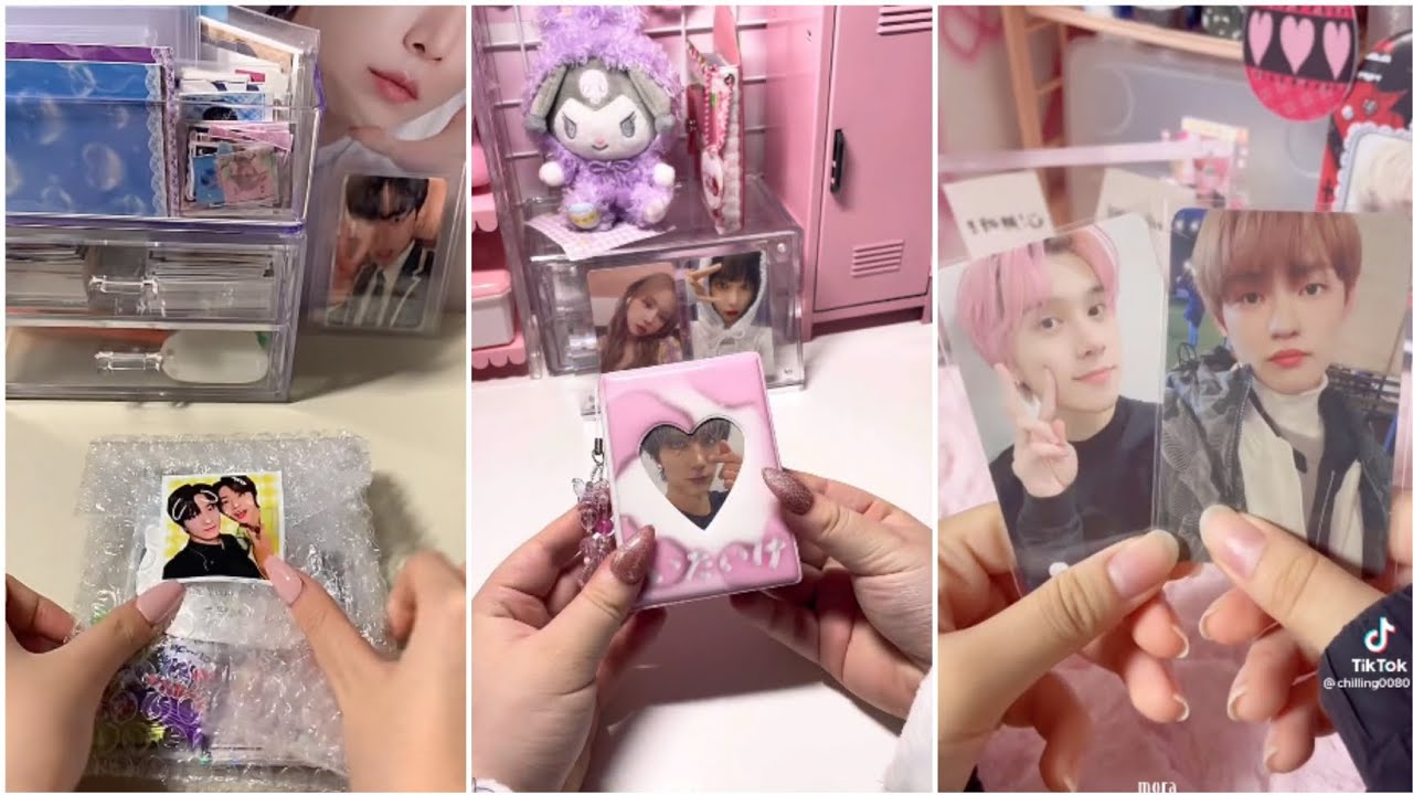 ASMR packing photocard 🎉💌📮🛍️ (ver.kpop)