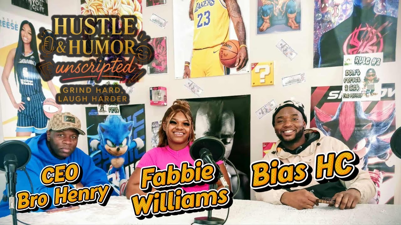 Hustle & Humor | S1E06 — Creative Hustle & Culture Collisions (ft. Fabbie Williams & Bias HC)