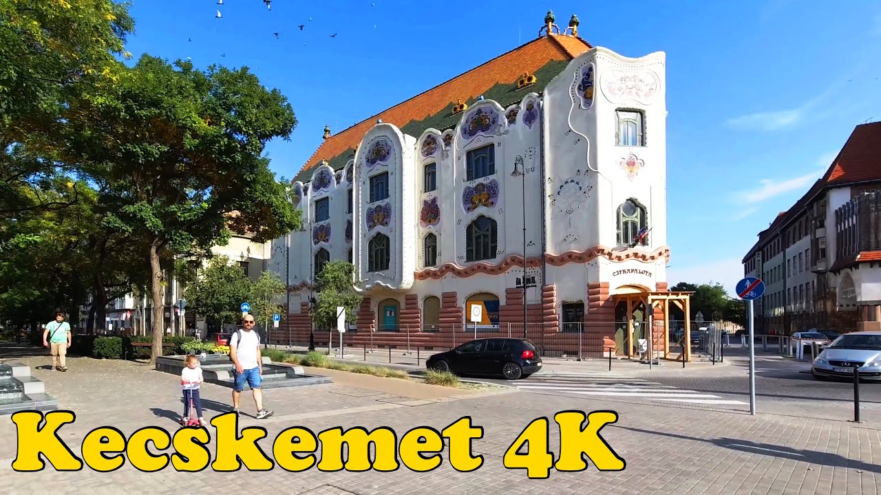 Kecskemet Hungary Walking Tour [4K]