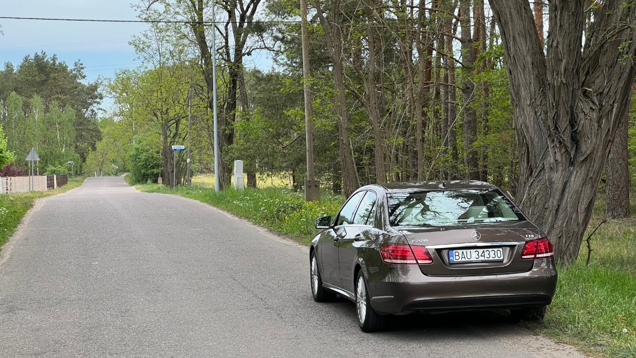 Mercedes-Benz Klasy E W212 - spalanie, paliwo i dlaczego gwiazda powinna być na masce Mercedesów?