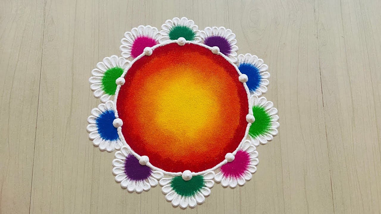 Holi Rangoli Design | होळी पौर्णिमा विशेष रांगोळी | Happy Holi 2026 | Rangit Rangoli 