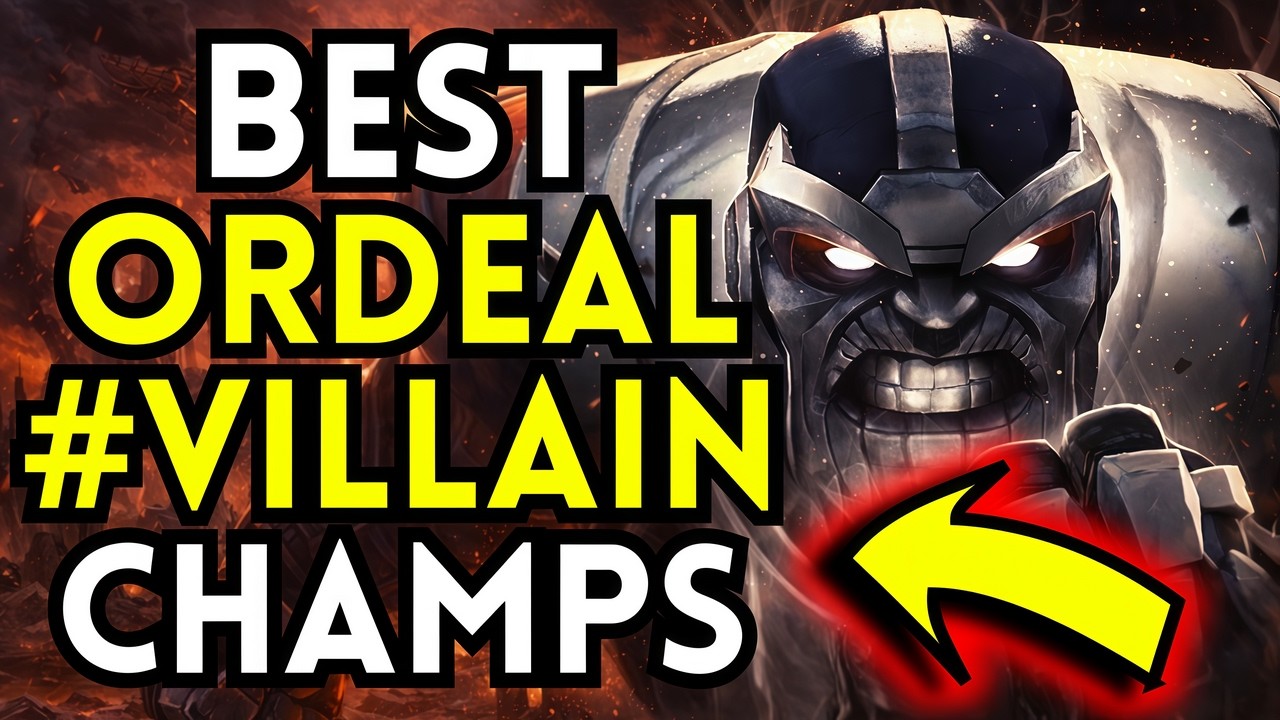 The Ordeal Carina Challenge Guide! BEST #Villain Champions To 100% Carina's Challenge - MCOC