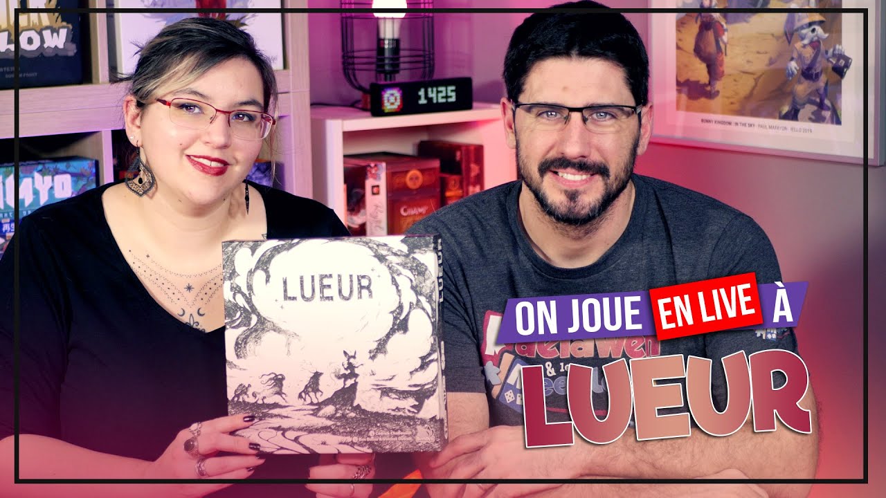 [R&egrave;gles & Partie] LUEUR - L'Archipel T&eacute;n&eacute;breux chez Bombyx | 2 Joueurs | VOD Live