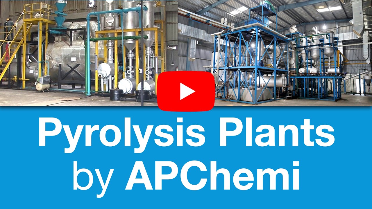 Pyrolysis Plant: Plastic to Oil, Pyrolysis Machinery (APChemi Corporate Video) Suhas Dixit