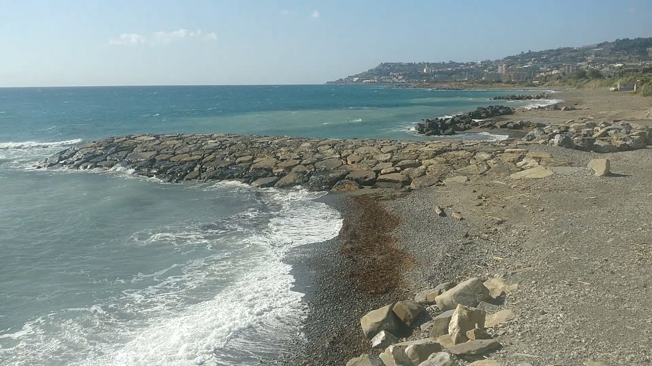 Riva Ligure,  Riviera dei Fiori, mare autunnale, Hotel  Ristorante Lucciola di Santo Stefano al Mare