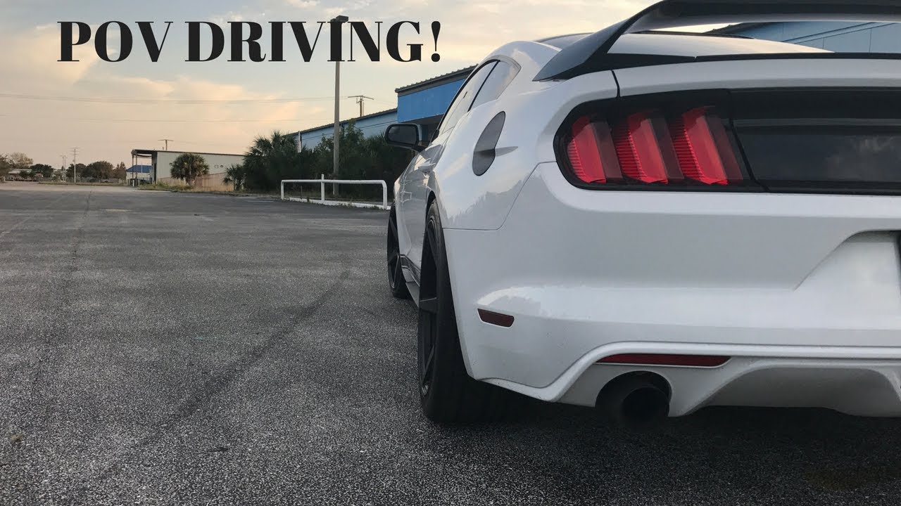 Modified Mustang V6: POV Driving