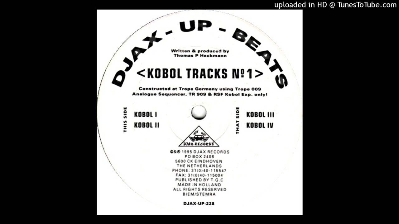 (DJAX-UP-228) Thomas P. Heckmann - Kobol Tracks No. 1 - A2 - Kobol II