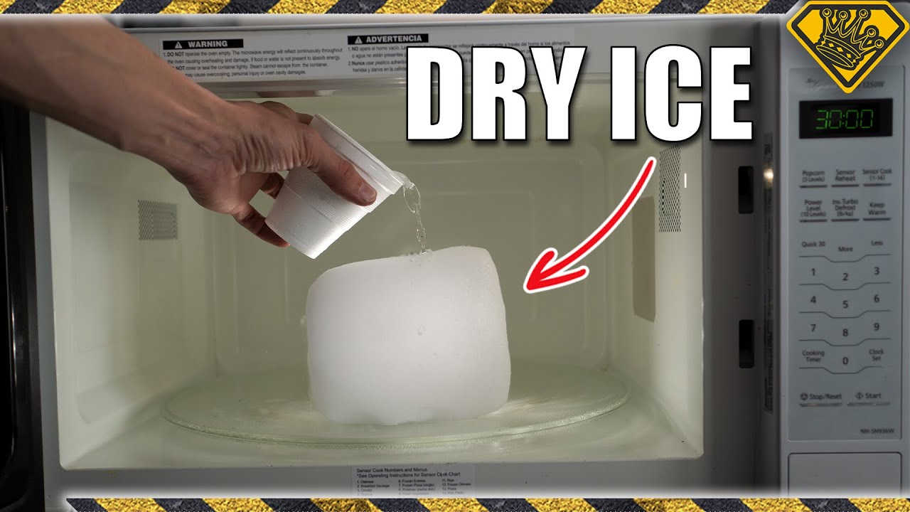 What Does Dry Ice Do In A Microwave?
