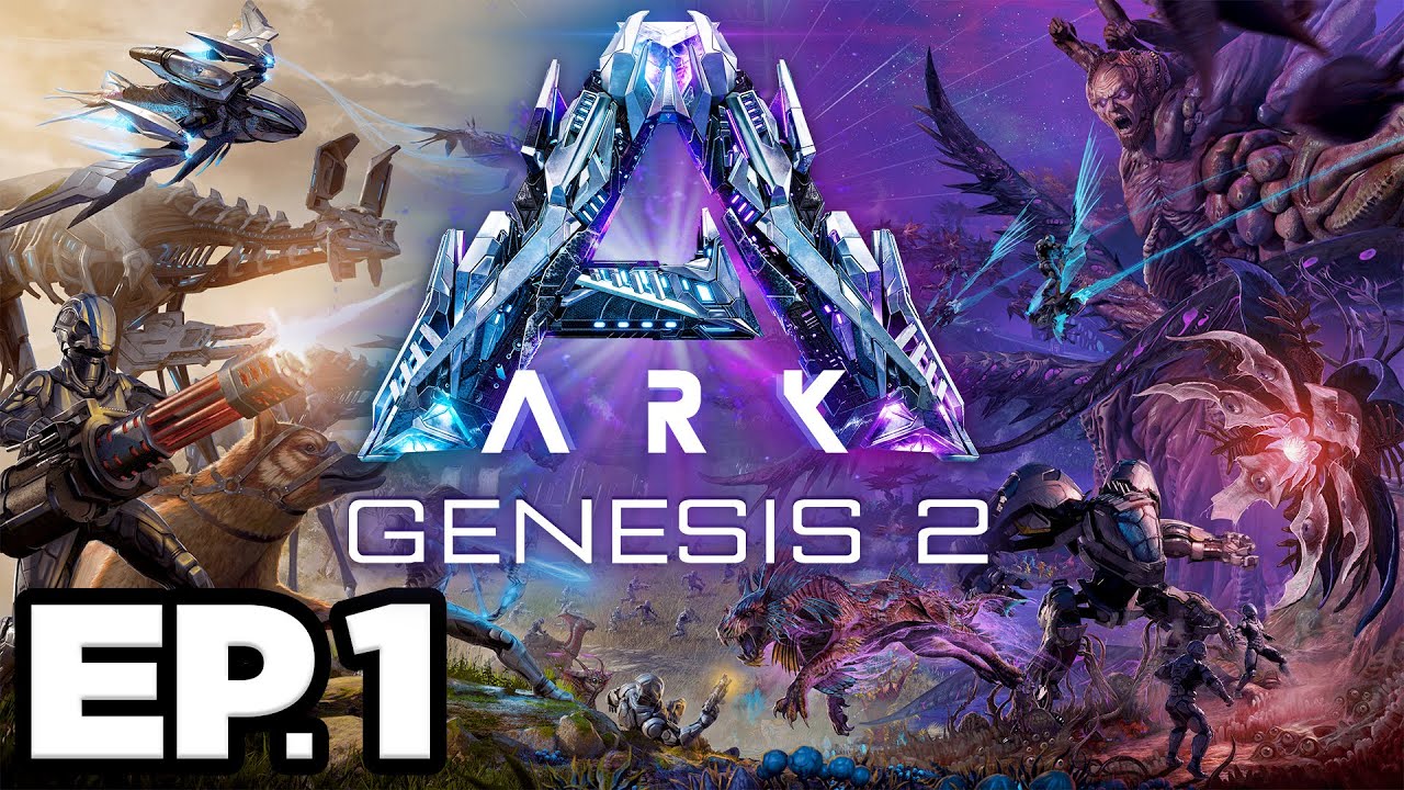 🦖 🦕 WHAT IS ARK GENESIS PART 2? DINOSAURS SURVIVAL! - ARK Genesis Part 2 Ep.1 (Gameplay Lets Play)