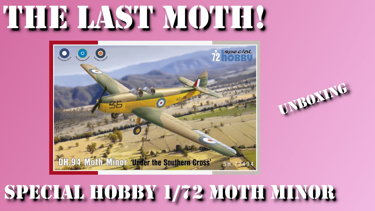 СОВЕРШЕННО НОВЫЙ! Special Hobby DH.94 Moth Minor — последний представитель семейства Moth — распа...