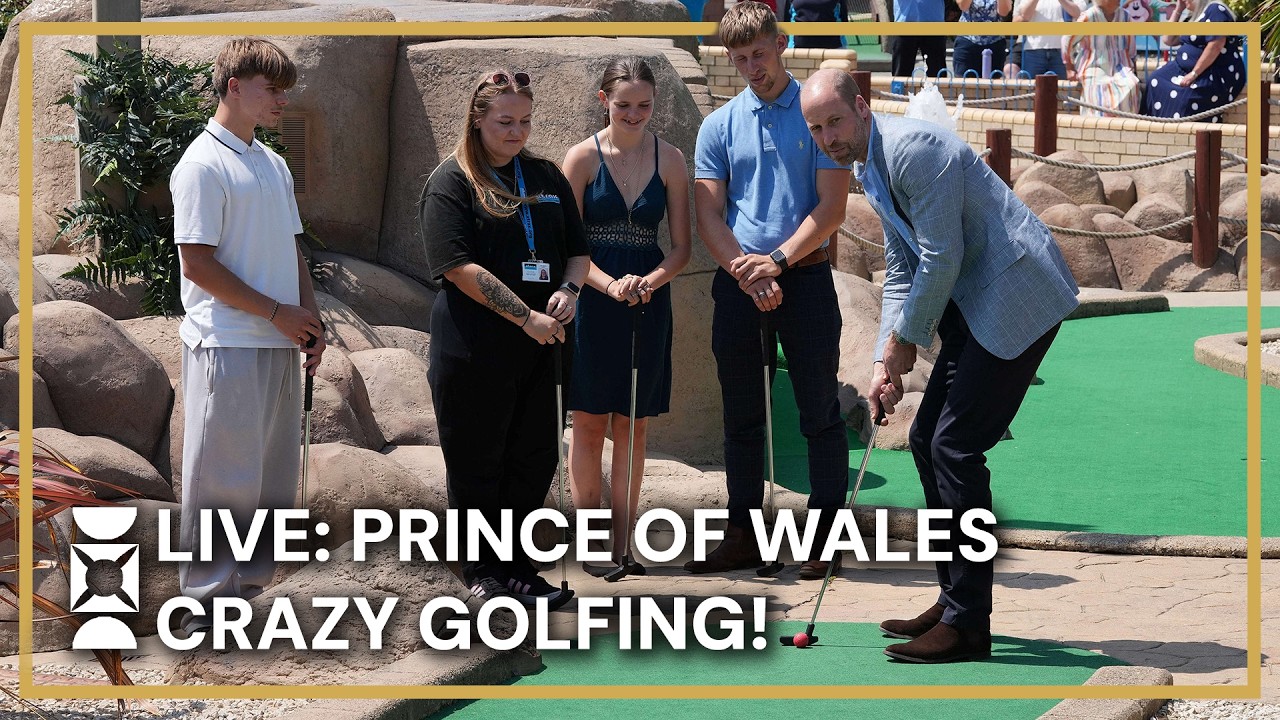 LIVE: William's Crazy Golf Trip!