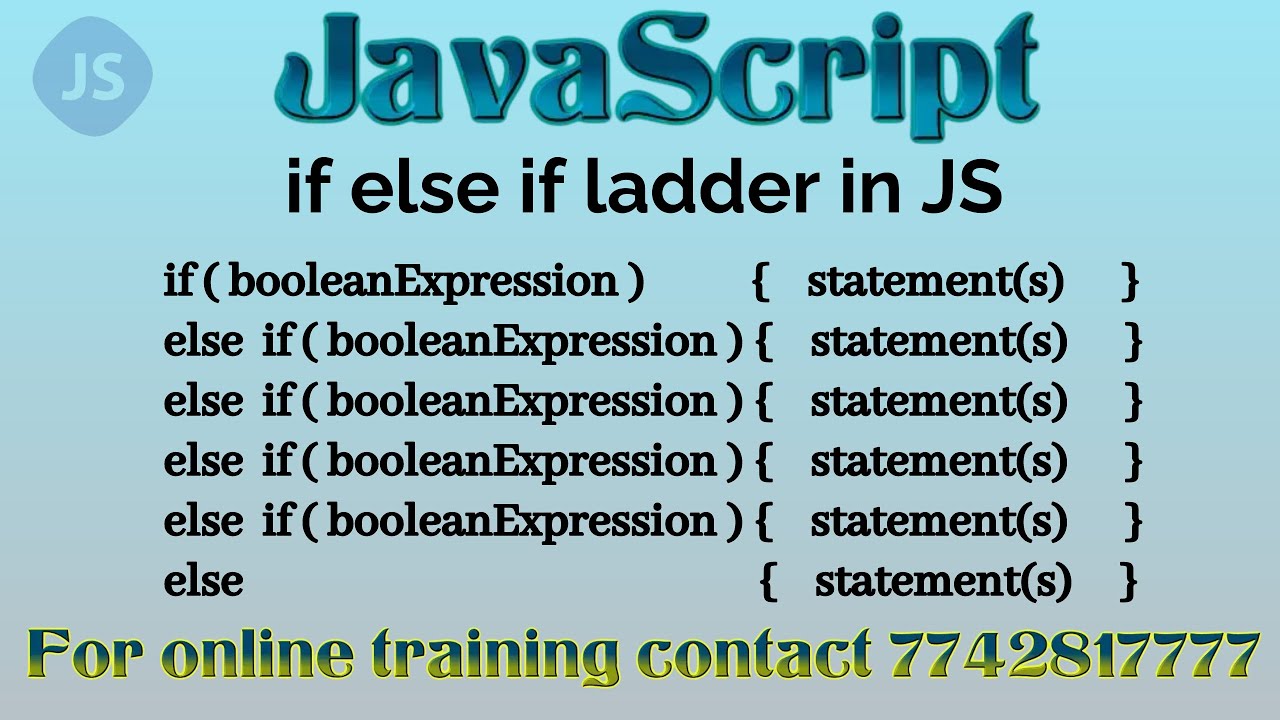 JavaScript If-Else-If Ladder Statement for Beginners: Explained with Examples
