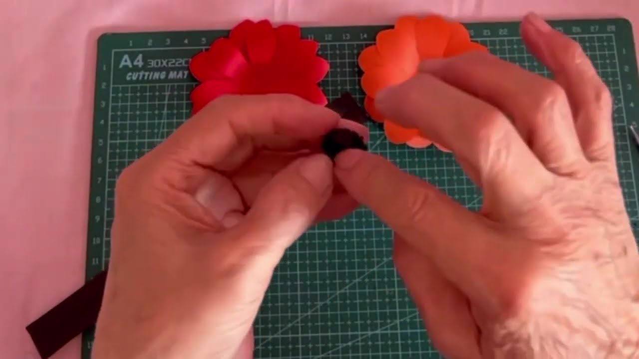 Unique Paper Flower Wall Hanging