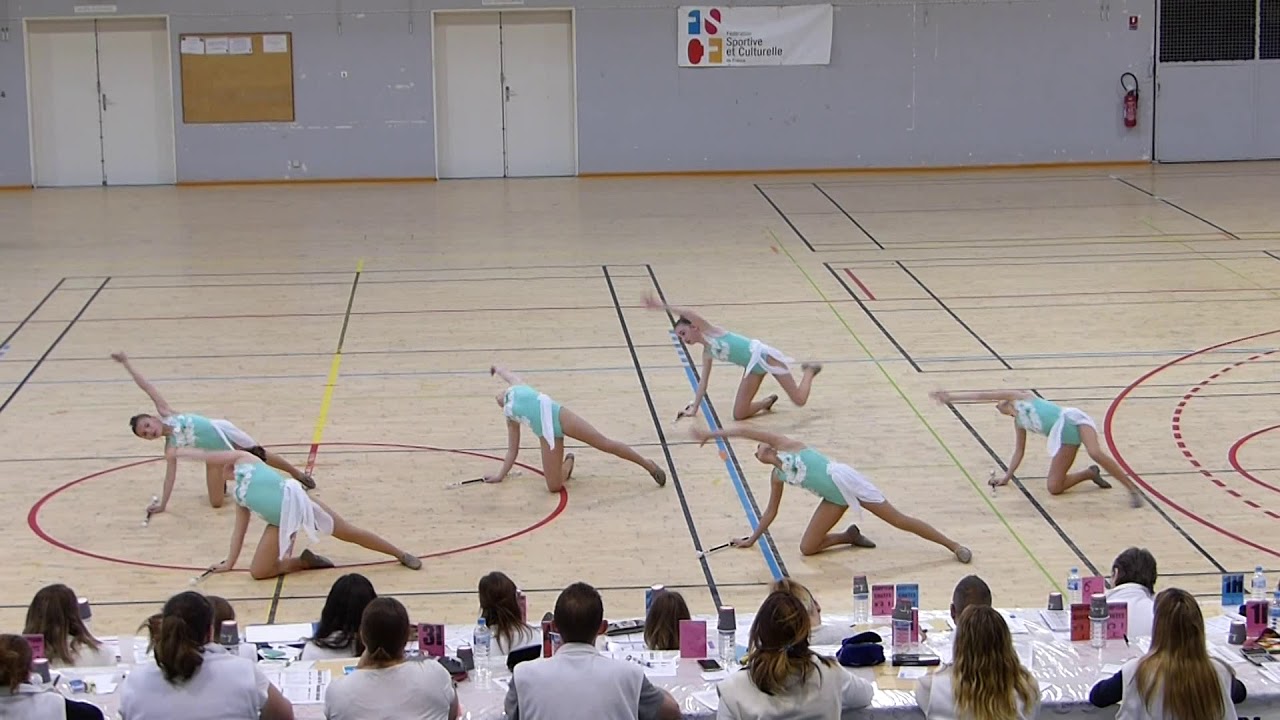 vice championne de france fscf 2018 BESSE Cadette GP