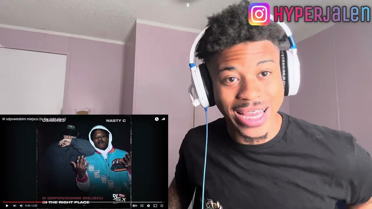 NASTY C WENT CRAZY🤯OSKAR83 & NASTY C-IN THE RIGHT PLACE (REACTION) !!!
