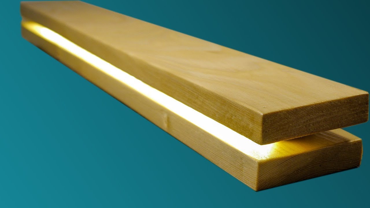 WOODEN LAMP. COOL DIY PROJECT