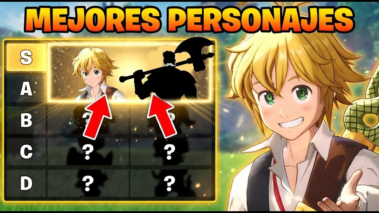 Los MEJORES PERSONAJES de The Seven Deadly Sins: Origin 🔥 Tier List