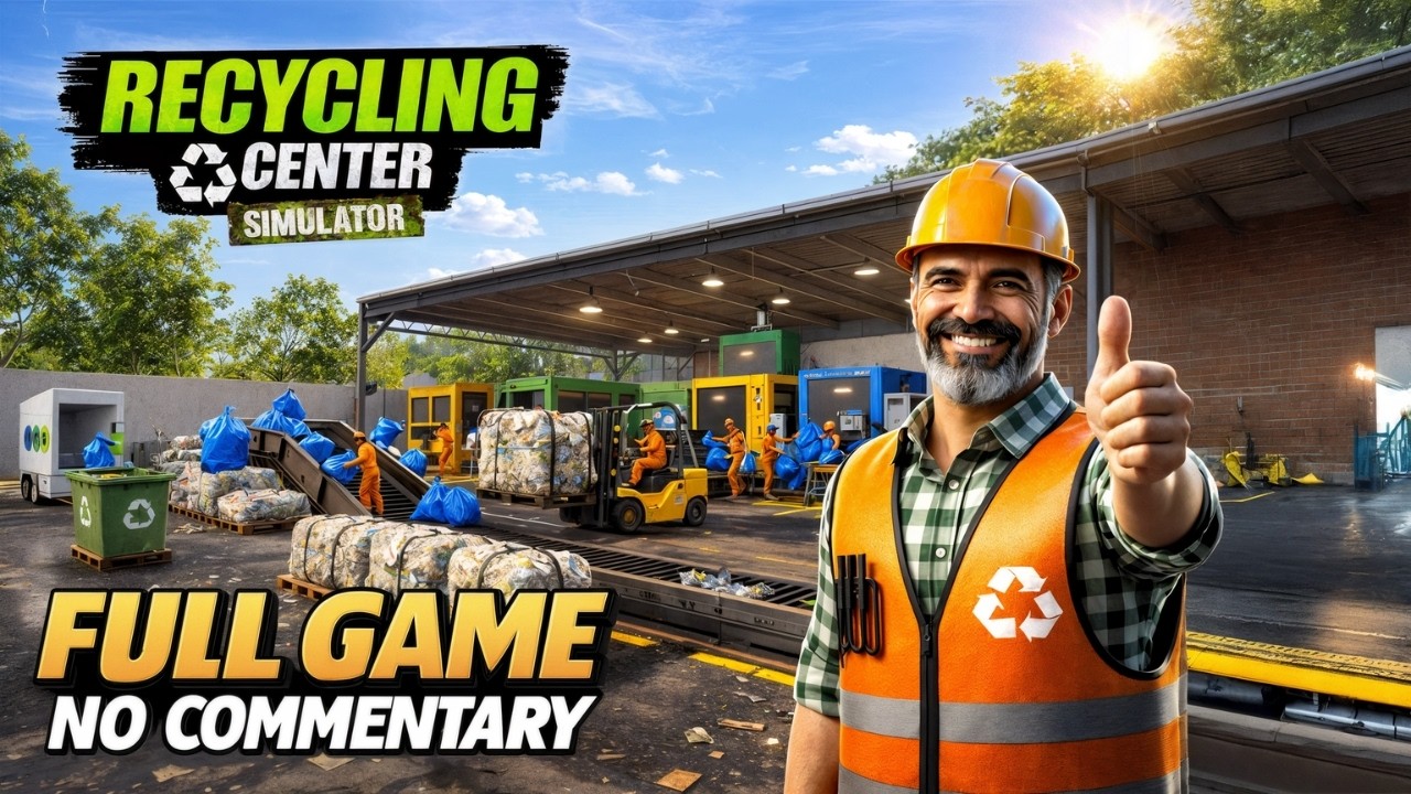 Recycling Center Simulator FULL GAME &ndash; Complete Gameplay | No Commentary