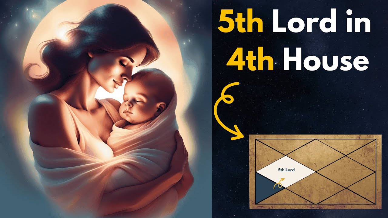 5TH LORD of Kids, Love Affairs in 4TH HOUSE of Birth Chart in Vedic Astrology | Soma Vedic Astrology