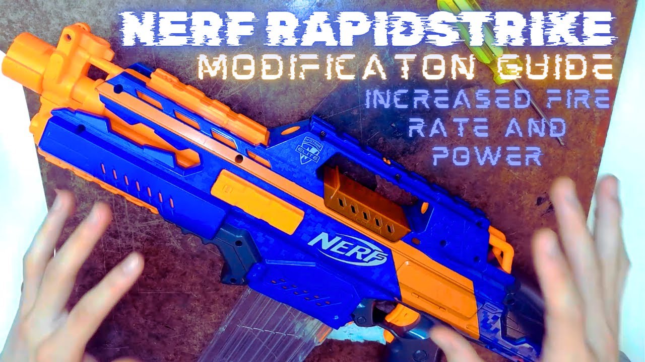 Rapidstrike 3S LiPo MOD GUIDE: CRAZY Performance!!
